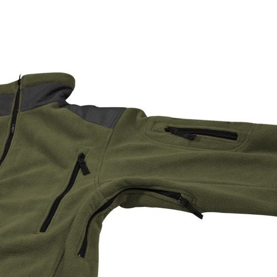 MFH Heavy Strike Fleece-jakke - OD Green