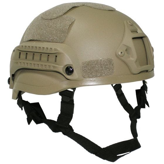 MFH MICH 2002 US Hjelm - Coyote