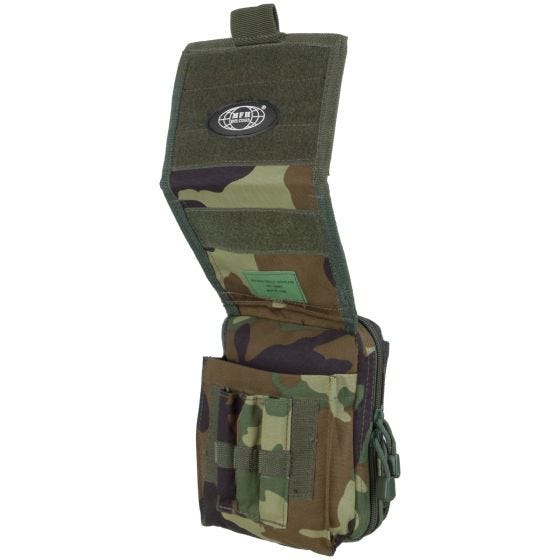MFH MOLLE Korttaske - Woodland