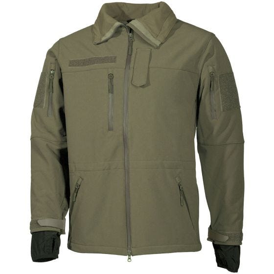 MFH High Defence Soft-shell Jakke - OD Green