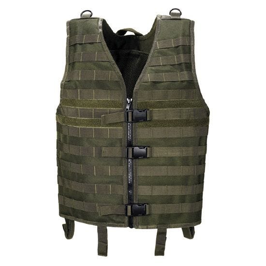 MFH MOLLE Vest - Olivenfarvet