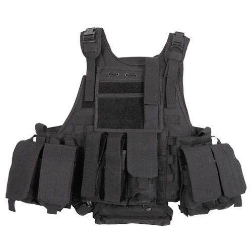MFH Ranger MOLLE Taktisk Vest - Sort