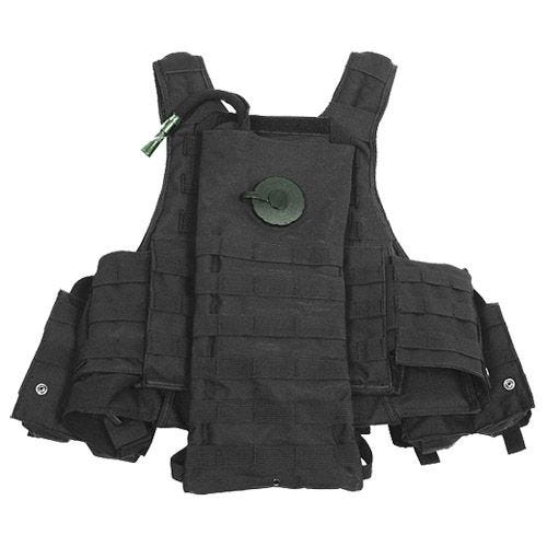 MFH Ranger MOLLE Taktisk Vest - Sort