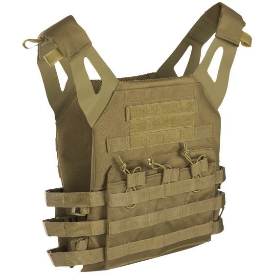 Mil-Tec Gen II Pladeholdervest - Coyote