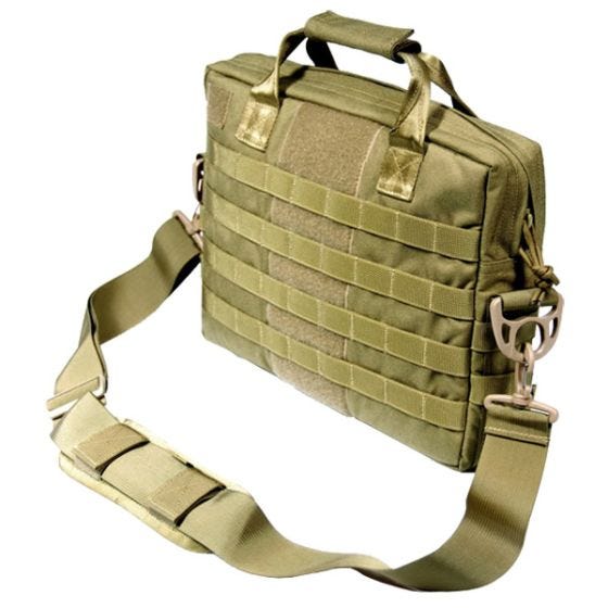 Flyye MID Taske med Notesbog 17" - Khaki