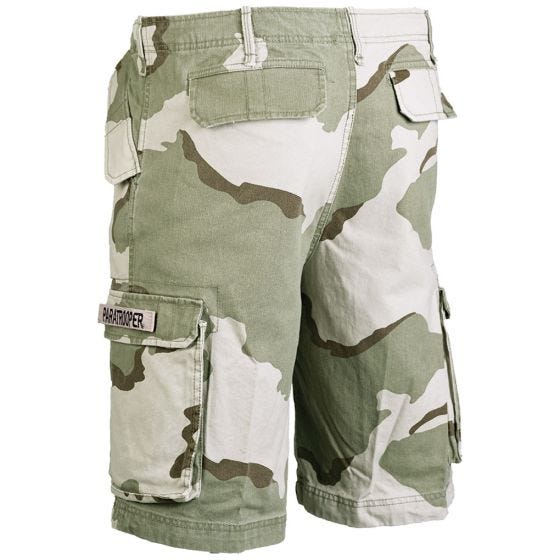 Mil-Tec Paratrooper Shorts 3-Desert