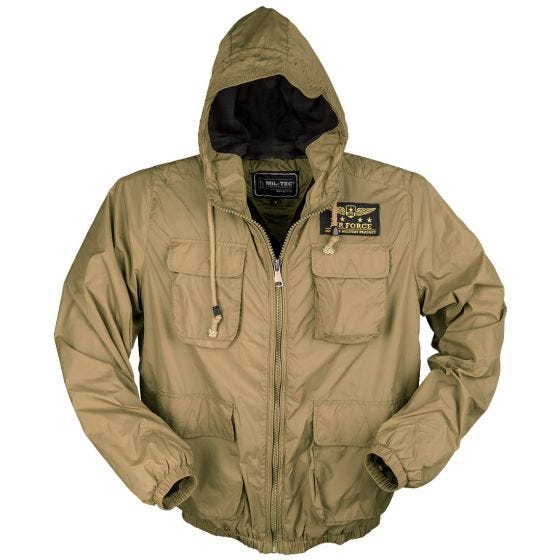 Mil-Tec Air Force Jakke - Coyote