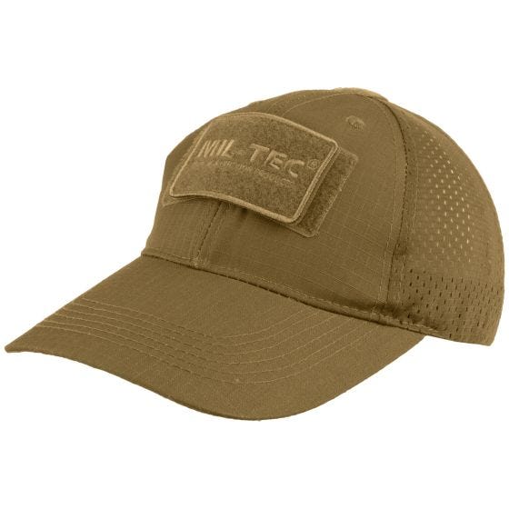 Mil-Tec Baseball-kasket af Net - Dark Coyote