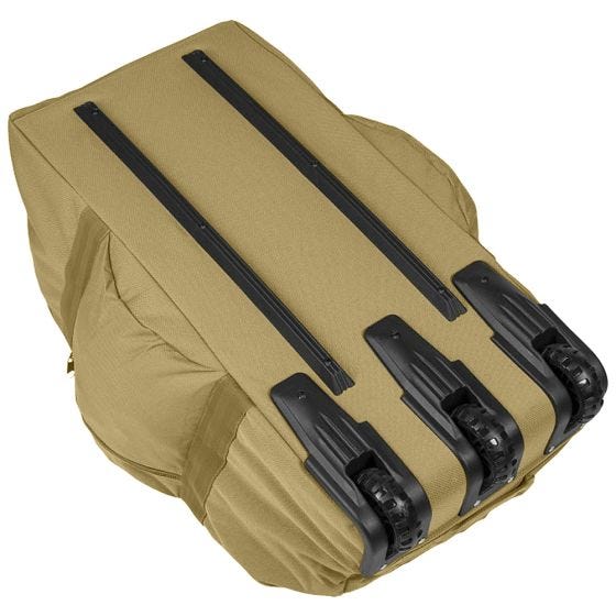 Mil-Tec Kampduffelbag med Ruller - Coyote