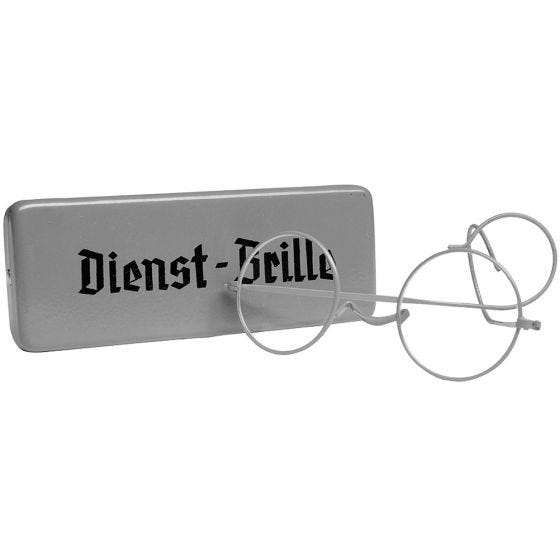 Mil-Tec Dienst-Brille Briller med Metaletui