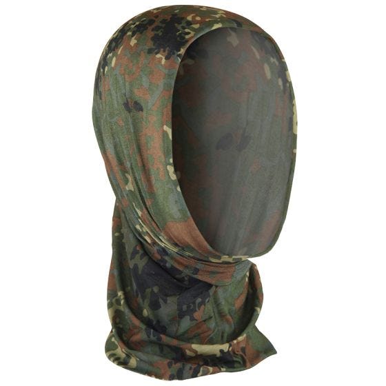 Mil-Tec Hovedgrej Multifunktion Flecktarn