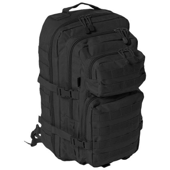 Mil-Tec Stor Assaultpakke med En Strop - Sort
