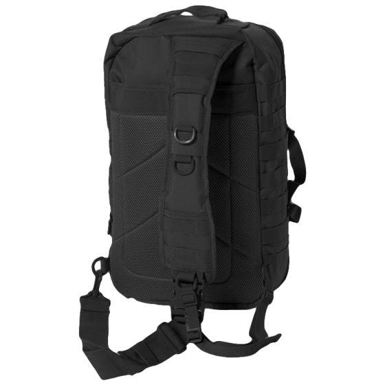 Mil-Tec Stor Assaultpakke med En Strop - Sort