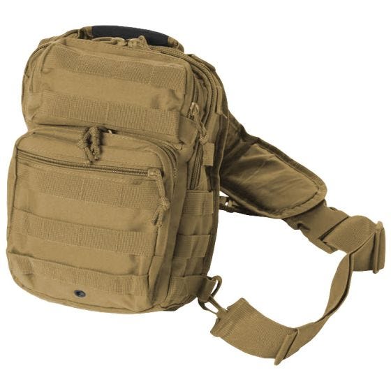 Mil-Tec Lille Assaultpakke med En Strop - Coyote