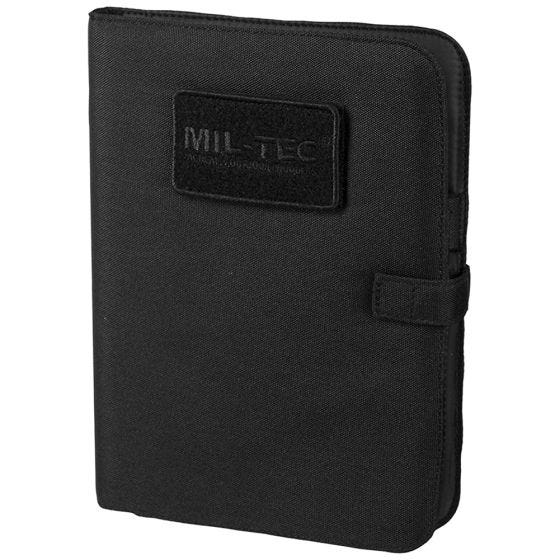 Mil-Tec Medium Notesbog Taktisk - Sort