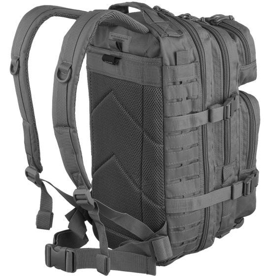 Mil-Tec US Lille Assaultpakke Laserskåret - Urban Grey