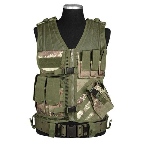 Mil-Tec USMC Taktisk Vest - Vegetato Woodland