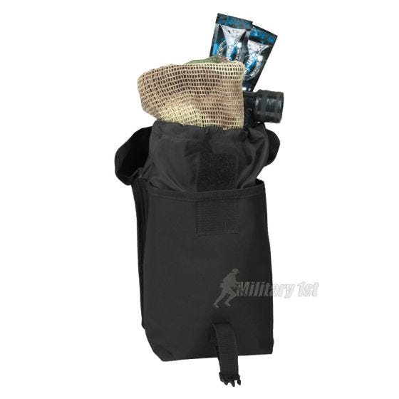Mil-Tec MOLLE Stort Funktionshylster - Sort