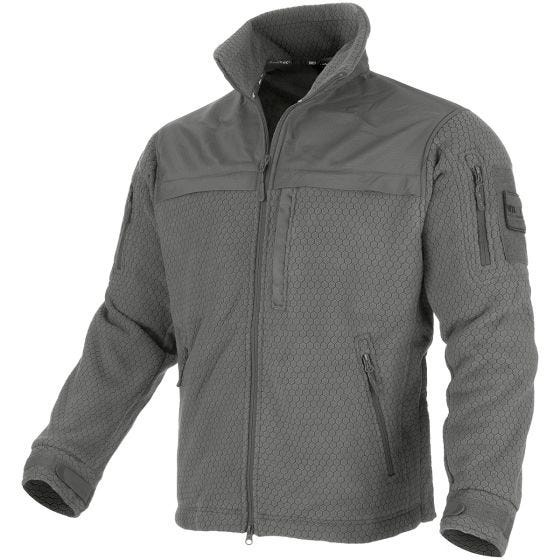Mil-Tec Elite Hextac Fleece-jakke - Urban Grey