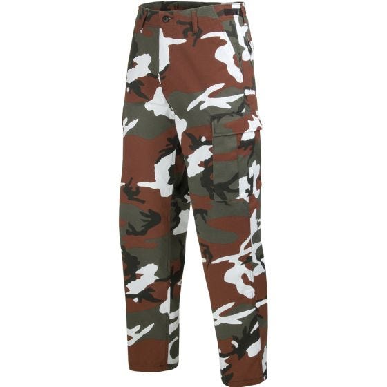 Mil-Tec BDU Ranger Kampbukser Red Camo