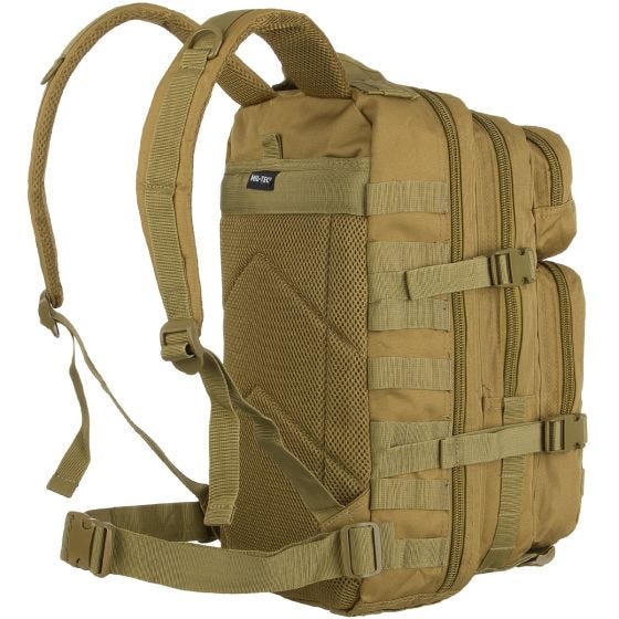 Mil-Tec MOLLE US Lille Assaultpakke - Coyote