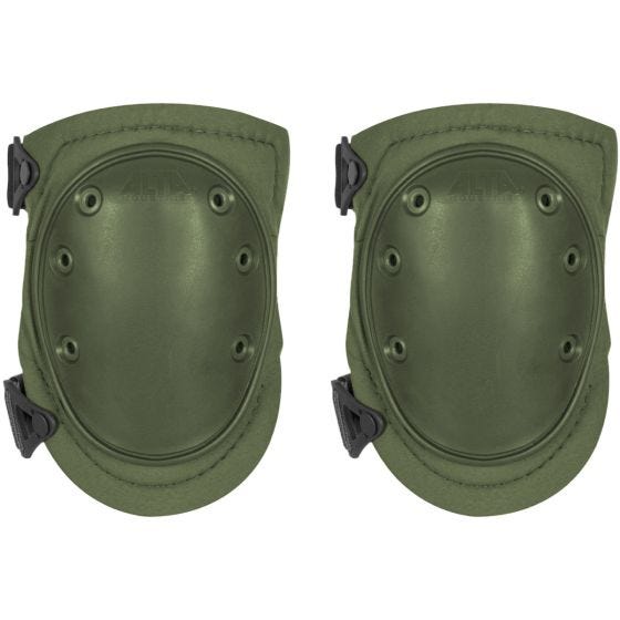 Alta Industries AltaFLEX GEL AltaLOK Knæpuder - Olive Green