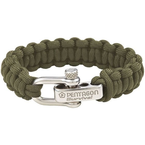 Pentagon Survival Armbånd - Olive Green