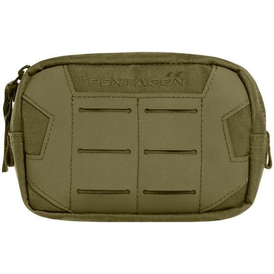 Pentagon Elpis 15x10 Pung - Olivenfarvet