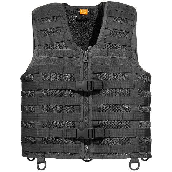 Pentagon Thorax 2.0 MOLLE-vest - Sort