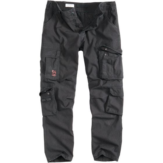 Surplus Airborne Slimmy Bukser - Black Washed