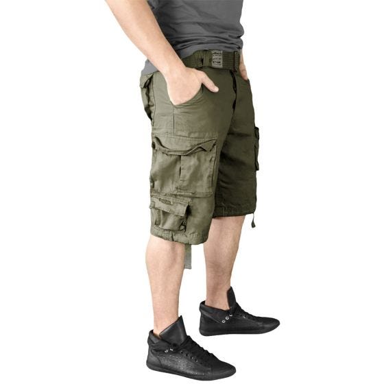 Surplus Division Shorts - Olivenfarvet