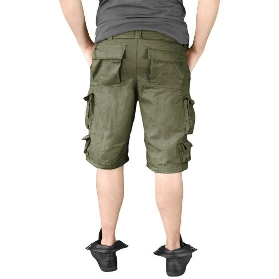 Surplus Division Shorts - Olivenfarvet