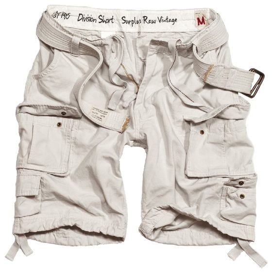 Surplus Division Shorts - Hvid