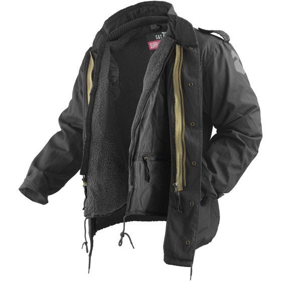Surplus M65 Regiment Jakke - Sort