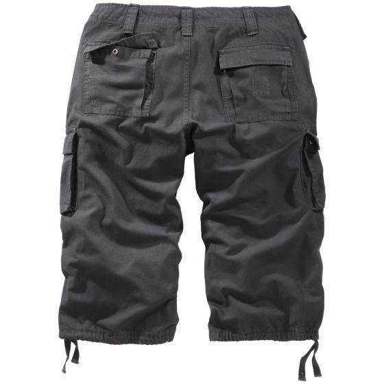Surplus Trooper Legend 3/4 Shorts - Black Washed