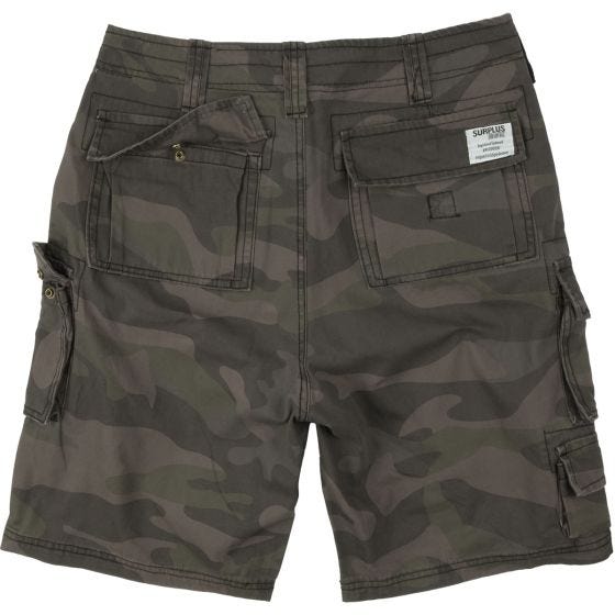 Surplus Trooper Shorts - Black Camo