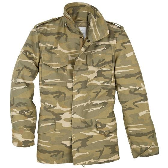 Surplus US M65 Feltjakke - Desert Light