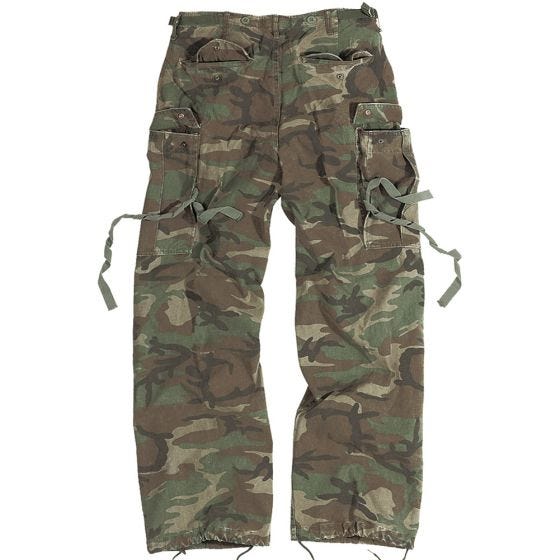 Surplus Vintage Fatigues Bukser - Woodland