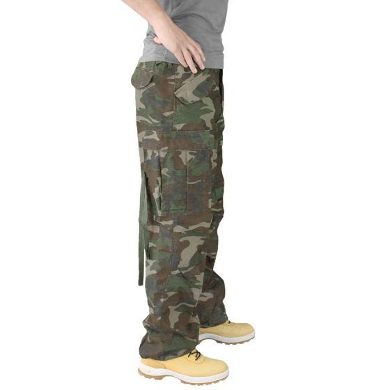 Surplus Vintage Fatigues Bukser - Woodland