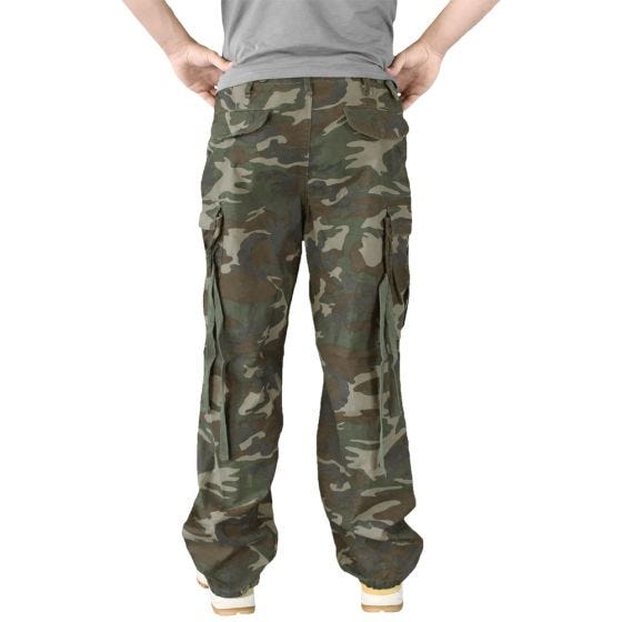 Surplus Vintage Fatigues Bukser - Woodland