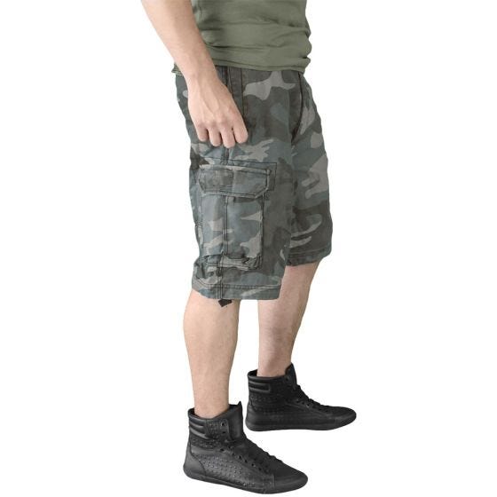 Surplus Vintage Shorts - Washed Night Camo