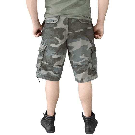 Surplus Vintage Shorts - Washed Night Camo