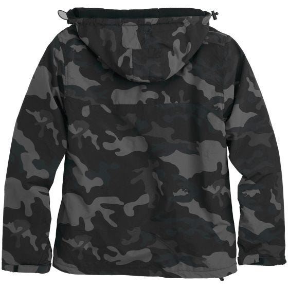 Surplus Vindstopperjakke med Lynlås - Black Camo