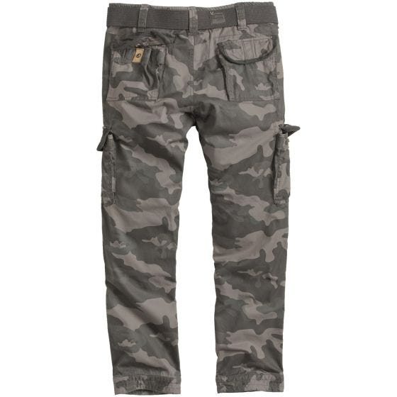 Surplus Premium Slimmy Bukser - Black Camo