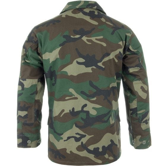 Teesar BDU Skjorte Ripstop - Woodland