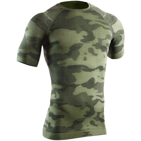 Tervel Optiline Tactical Kortærmet Skjorte - Military/Grå