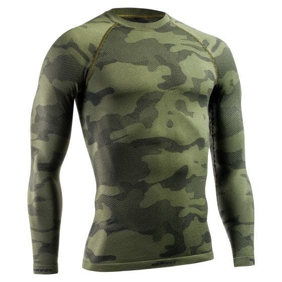 Tervel Optiline Light Tactical Langærmet Skjorte - Military/Grå