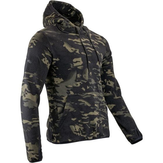 Viper Fleece-hættetrøje - V-Cam Black
