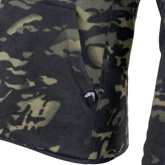 Viper Fleece-hættetrøje - V-Cam Black
