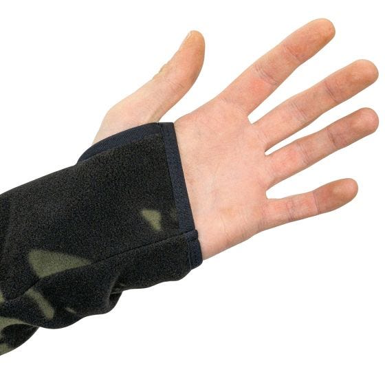 Viper Fleece-hættetrøje - V-Cam Black